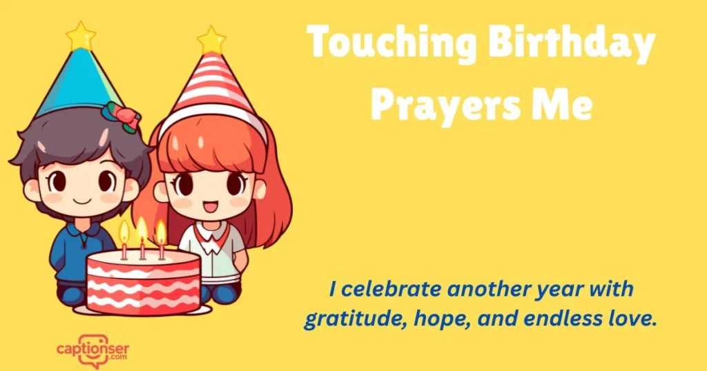 Touching Birthday Prayers Me