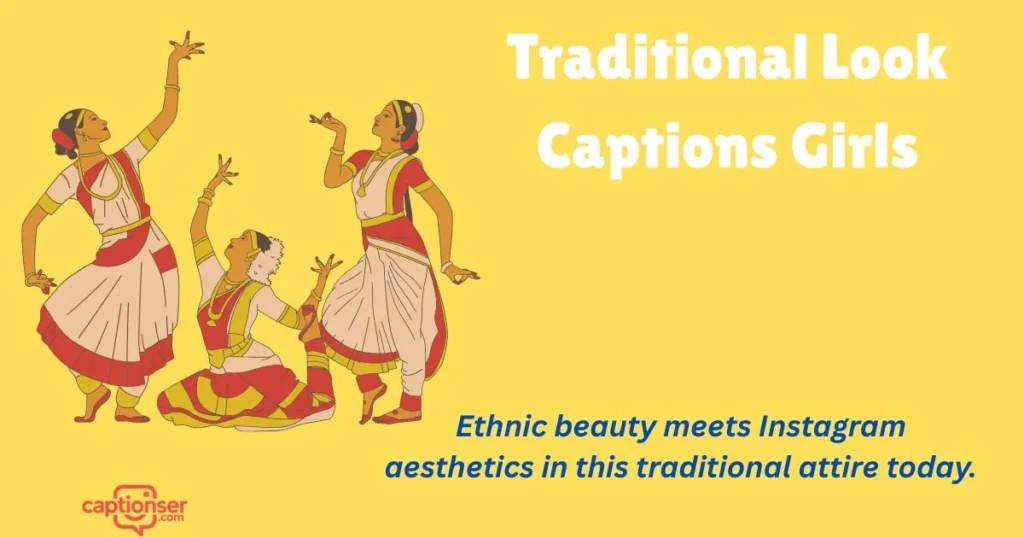 Traditional Look Captions Girls