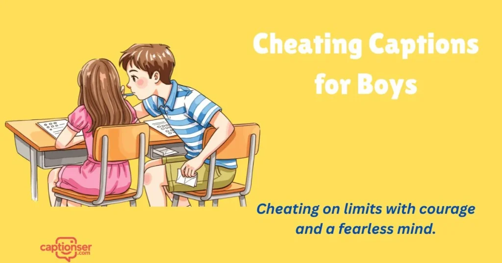 Cheating Captions For Boys