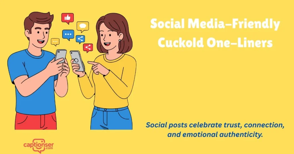 Social Media Friendly Cuckold One Liners