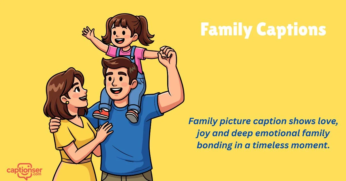 275+ Best Family Captions for Instagram Posts